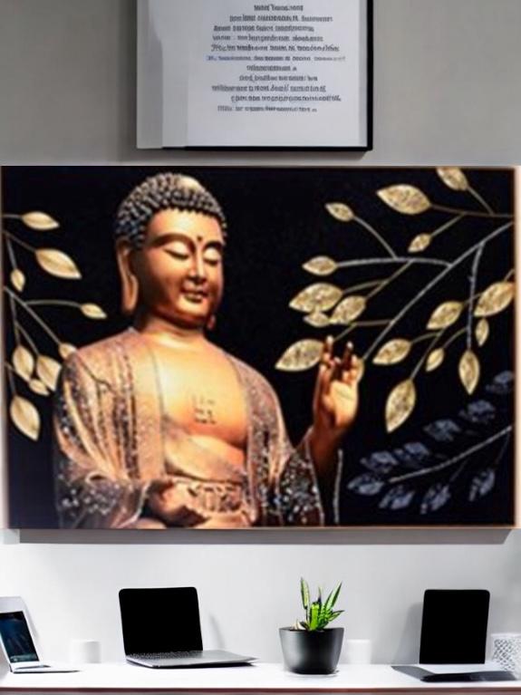 Buddha Wall Art - Premium