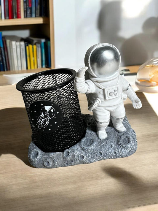 Astronaut Pen Stand | Table Top or Desk Organizer | Office and Home