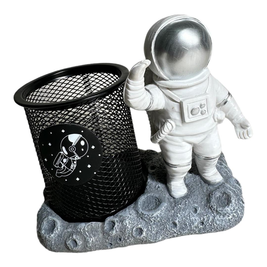 Astronaut Pen Stand | Table Top or Desk Organizer | Office and Home