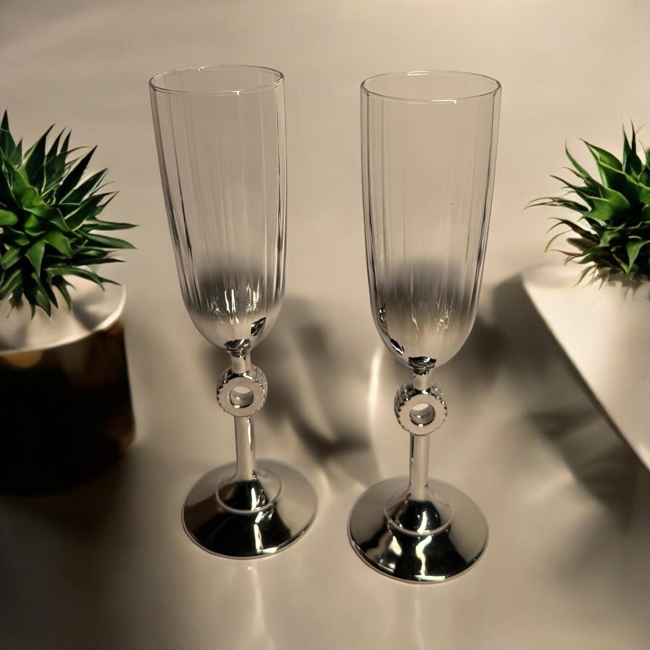 Luxury Fine Dining Champagne Glass (Set of 2)