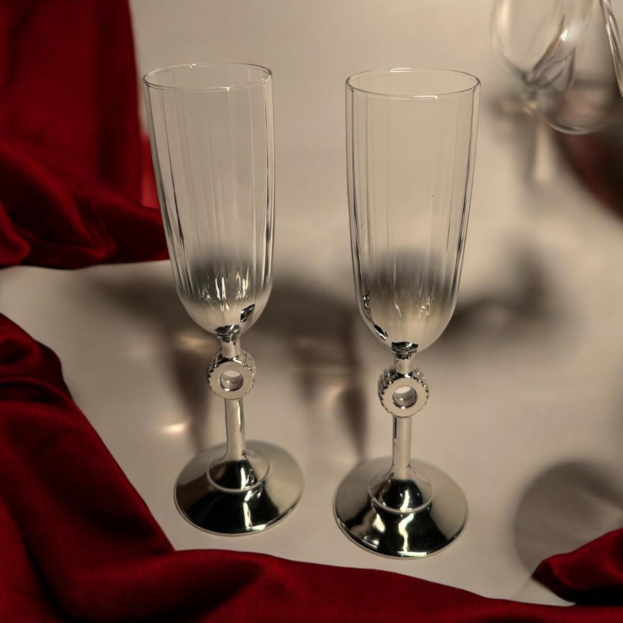 Luxury Fine Dining Champagne Glass (Set of 2)