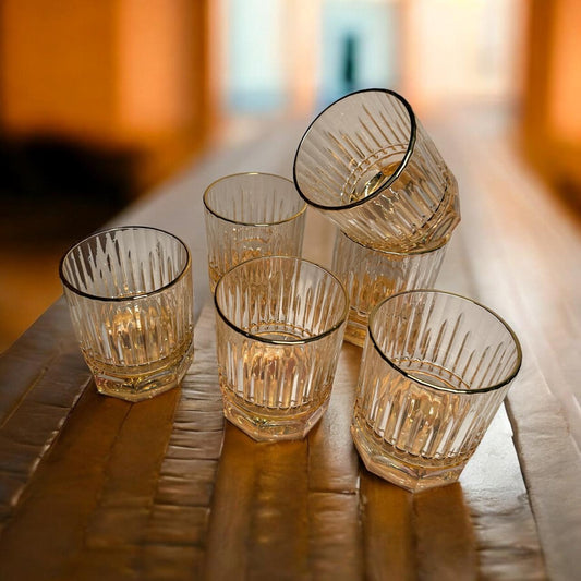 Luxe Whiskey Glasses (Set of 6)